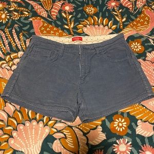 Corduroy shorts